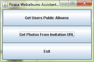 Picasa WebAlbums Assistant
